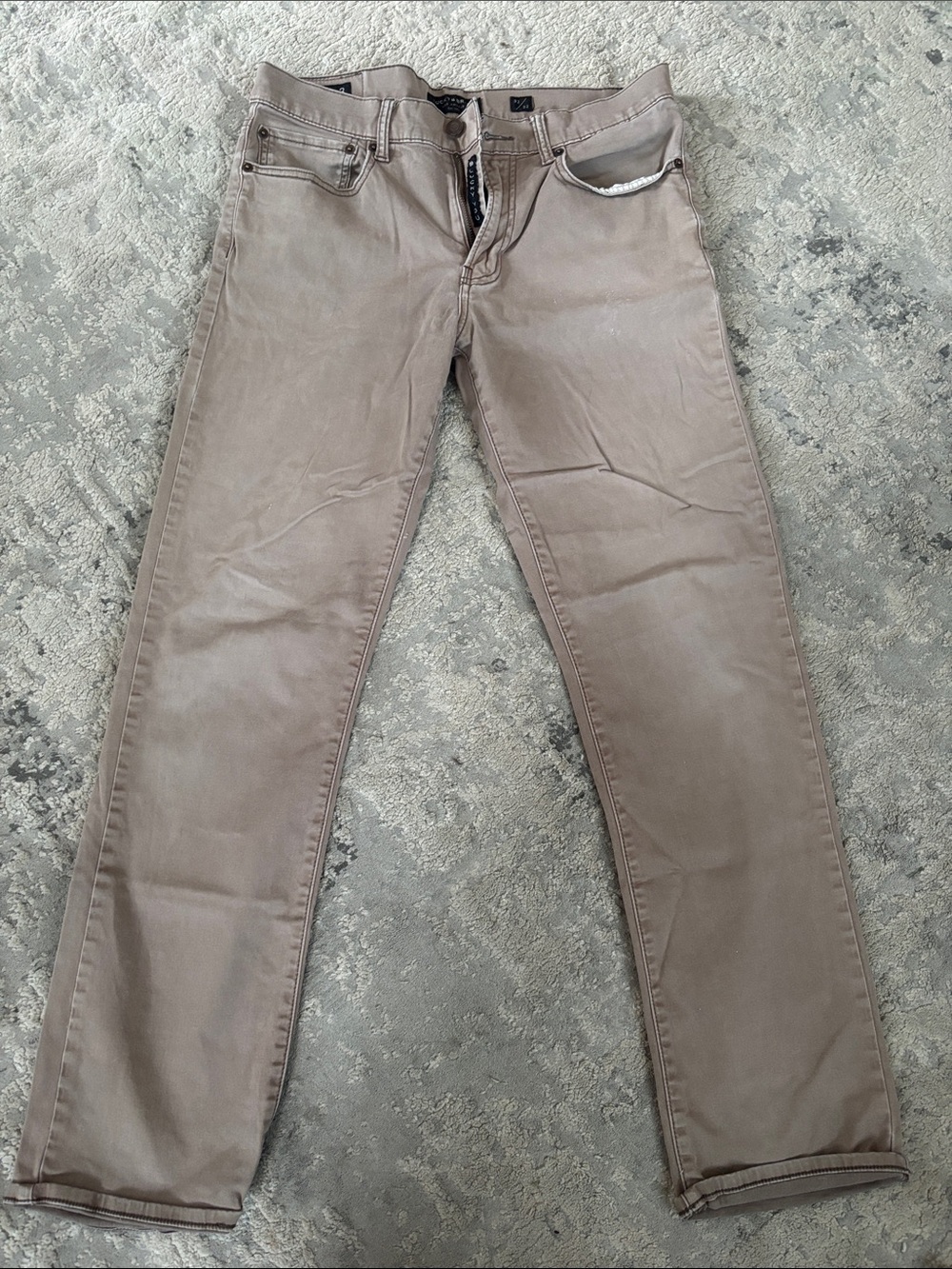 Lucky brand Men's Slim Fit Beige Jeans 32x32